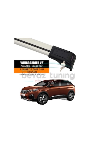 Peugeot 5008 Port Bagaj Çıtası Tavan Ara Barı Ara Atkı