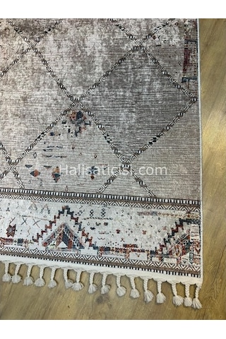 Salerno Çamaşır Makinesinde Yıkanabilir Kilim Halı Hs1029 Çok Renkli