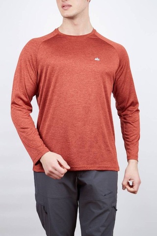 Alpinist Workout Ready Erkek Sweatshirt Kırmızı Siyah