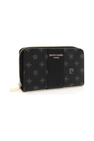 Pierre Cardin 06pc24k5022 Kadın Cüzdan Siyah Monogram