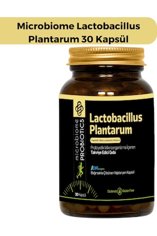Microbiome Lactobacillus Plantarum 30 Kapsül