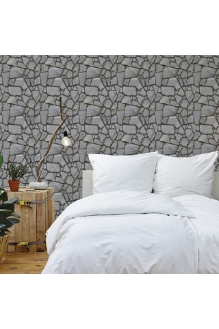 Opulentliving Su Yapışkanlı 3d Siyah Tuğla Pvc Duvar Kağıdı Mutfak Banyo Oturma Odası İçin 300x300mm