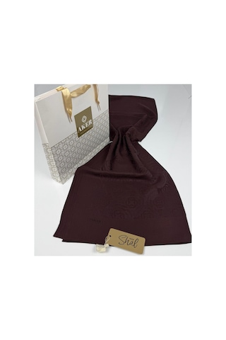 Aker Lyocell Naia Harmoni Şal 6070600-942 Koyu Bordo-942 Koyu Bordo-942