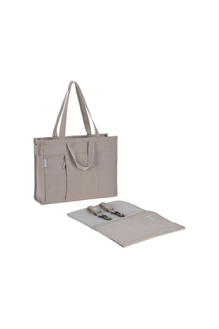 Lassig Tote Up Bebek Bakım Seyahat Çantası Taupe Gri