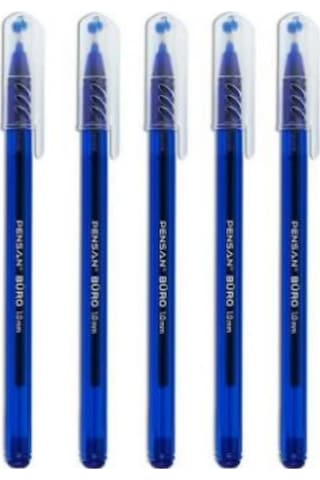 20 Adet Pensan 2270 Büro 1.0 Mm Mavi Tükenmez Kalem Ballpoint Mavi