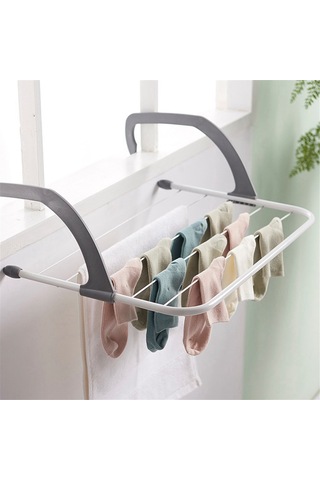 Xiaaokeji Radyatör Üstü Askısı Radyatör Havlu Askısı İç Mekan Raf Askısı Kurutma Makinesi Beyaz