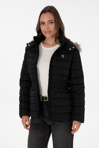 U.s. Polo Assn. Kadın Siyah Mont 50308011-vr046 Siyah