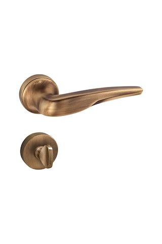Doğanlar Sonic Olifka Mat Vernik Rozetli Kapı Kolu Takım-wc Kol Pk001dgn0083 Renkli