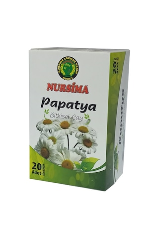 Nursima Papatya Bitkisel Çay 20 'li Süzen Poşet Nursima Papatya Bitkisel Çay 20 'li Süzen Poşet