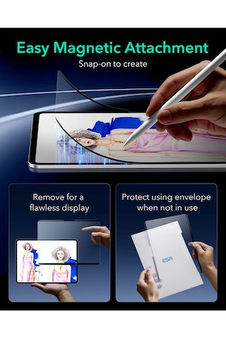 Apple Uyumlu iPad Pro 11 M5-m4-m2-m1 2024 Paper Feel Kağıt Hissi Tablet Ekran Koruyucu