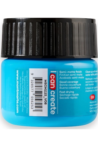 Akrilik Renkli Boya Signature 100ml -fluoro Blue Çok Renkli
