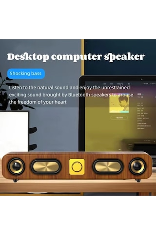 Taşınabilir Çift Hoparlör Stereo Bar Ses Kutusu