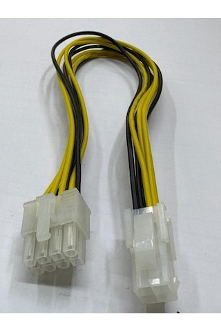4 Pin 8 Pin Çevirici 4 Pin 8 Pin Anakart Power Çevirici 4 Pin Power 8 Pin Power Çevirici 30 Cm