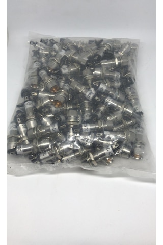 Led Metal Soketli Mat Sarı Led 12V 10Mm 5 Adet