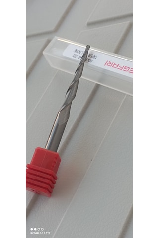 3mm Konik Küre Karbür Freze Ucu Tegfari 3x30x75x6 Mm