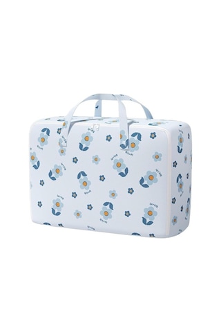 Unimarket 27.55x19.68x11.81 Inç Yorgan Saklama Çantası, Katlanır Organizatör Çantası, Kalınlaştırılmış Malzeme Çift Fermuar, Su Geçirmez Ve Güçlü, Hareket, Seyahat Ve Üniversite Konaklamalar Yvcyıı