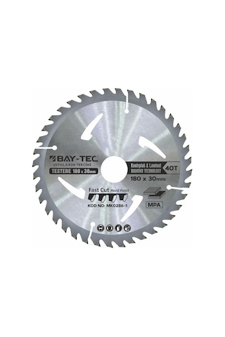 Baytec Sunta Elmas Testere 185 30mm 40 Diş Mk0286-2