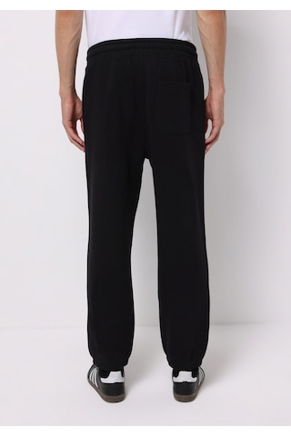 Colins Loose Fit Orta Bel Düz Erkek Siyah Eşofman Altı Cl1077101 Q1.v2 Blk Siyah