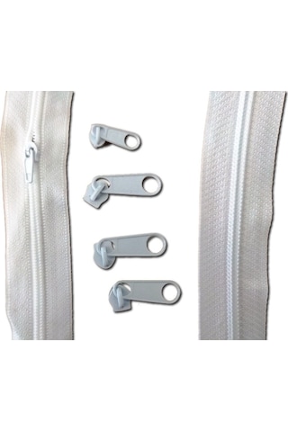 Algelsineve 5'li Fermuar + Kursör Seti, 1 Metre 5 Adet