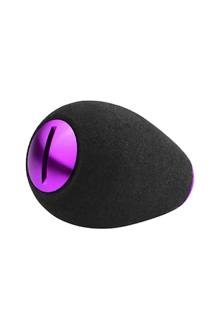 Dianziye Ekfan Balık Makinesi Donanım Seti - Mor Eva Kolu + Metal Kapağı 39x26mm