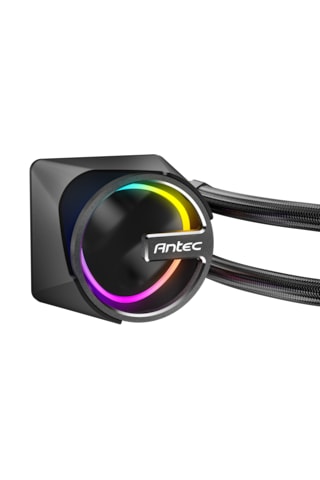 Antec Skeleton 240 Argb 240mm Aıo Sıvı İşlemci Soğutucu 2x120mm Pwm Argb Fan Intel Amd Uyumlu Siyah 120*120*25mm