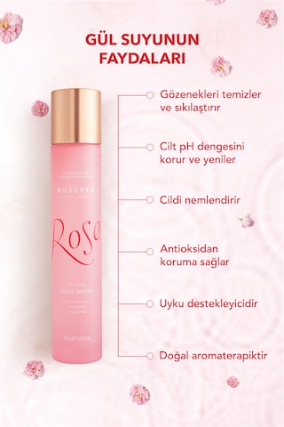 Rosever Skin Soul Saf Gül Suyu