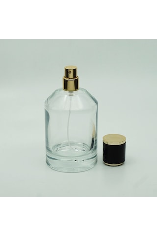 Parfüm Şişesi 100 Ml 5 Adet Silindir Kubbeli Model Kolay Kapama