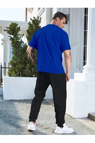 Altamira Erkek Dikey Baskılı Oversize Eşofman Takımı 001