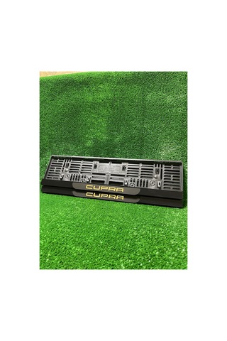 Pleksi Otomobil Plakalık Ahenk Model Gold Cupra Logolu Plakalık - 741670846