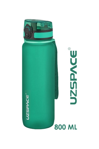 Uzspace 800 ML Yeni Ebat Boy 25 CM Tritan Su Matarası Bpa