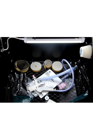 Worldforce 90 Litre Kumlama Makinesi Kabinli Kumlama