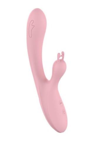 Lilitu Shop USB Şarjlı 10 Fonksiyonlu Klitoris Uyarıcılı Katlanabilir Teknolojik Tavşan Vibratör