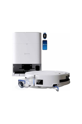 Ecovacs T80 18.000 Pa Omni Robot Süpürge Beyaz