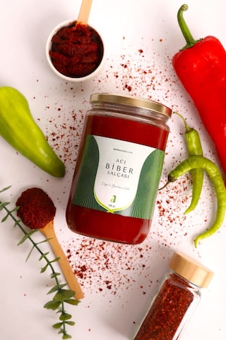 Aktarcınız Yöresel Acı Biber Salçası 700 G