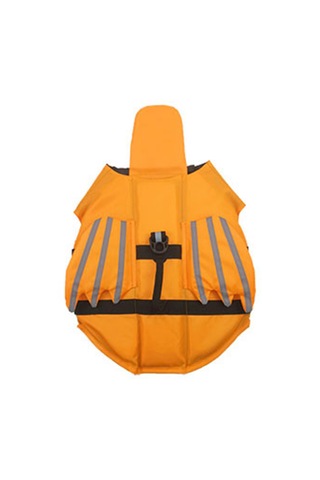 Suntek Saplı Köpek Can Yeleği Plaj Bot Havuzu Için Turuncu-m