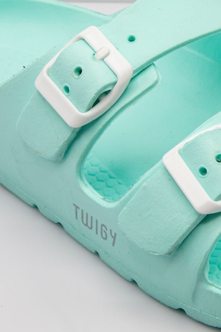 Twigy Jessica Kadın Terlik Mint 37/41 VV0822 Yeşil