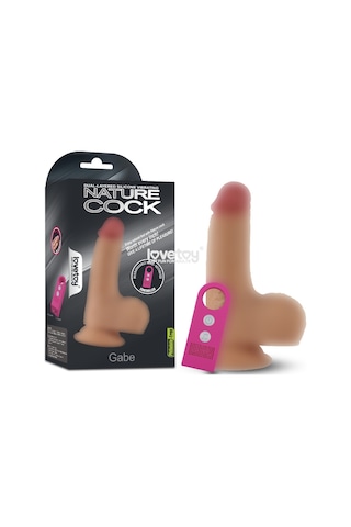 Hızlı Express Lovetoy Gabe 15Cm Sese Duyarlı Usb Şarjlı 7 Titreşimli Realistik Vibratör