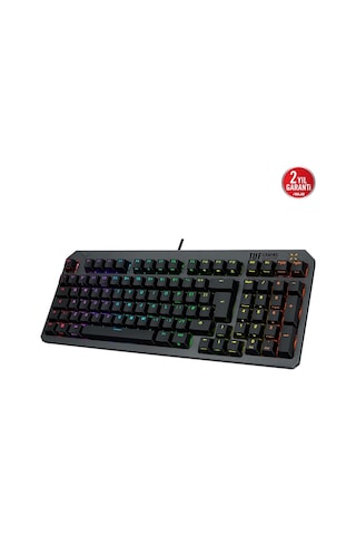 Asus Tuf Gaming K3 Gen Iı Optical Mechanical Rgb Blue Switch Ip57 Kablolu Gaming Klavye