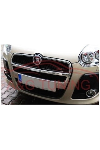 Fiat Doblo Krom Ön Panjur Bütün 2010-2014 Paslanmaz Çelik N11.46