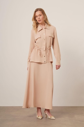 Ftz Women Kadın Melise Crep Takım Beige 31172 Beige