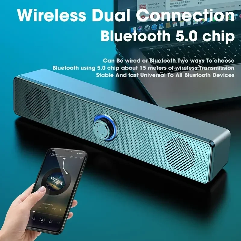 Conventions1 Pc Soundbar Kablolu Ve Kablosuz Bluetooth Hoparlör