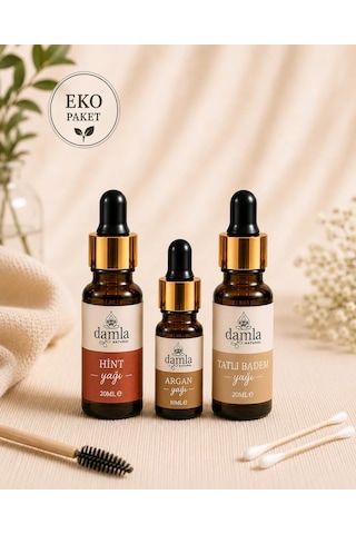 Biodamla Natural Eko Kaş & Kirpik Bakım Seti