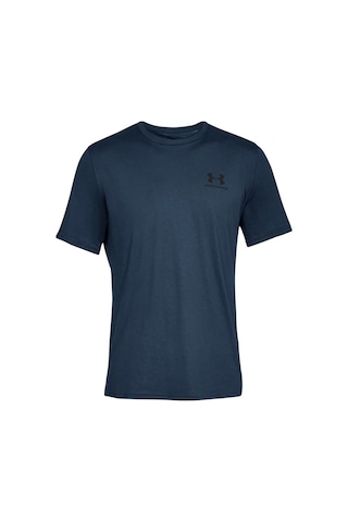 Under Armour Erkek Ua Sportstyle Left Chest Kısa Kollu Tişört 1326799-408 Lacivert