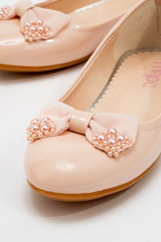 Mnpc Kız Çocuk Pudra Fashion Babet 25y4b10053173 Pudra