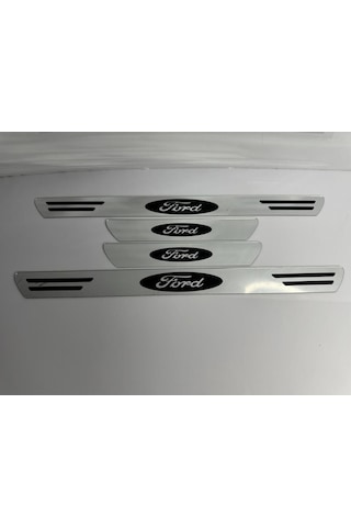 Ford Connect İle Uyumlu Kapı Eşiği Koruyucu Ön - Arka 4'lü Set