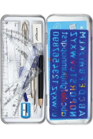 Keyroad kr971708 Pergelli Matematik Seti 11 Parça 390309 Çok Renkli