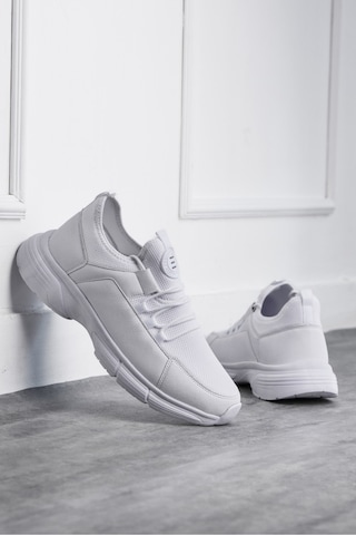 Erkek Sneaker Günlük Spor Ayakkabı-104 Beyaz