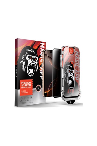 X-gorilla Apple iPhone Uyumlu 12/12 Pro Hayalet Ekran Koruyucu Gizlilik Filtreli & 9h Kırılmaz Tam Kaplama Tozsuz Uygulama
