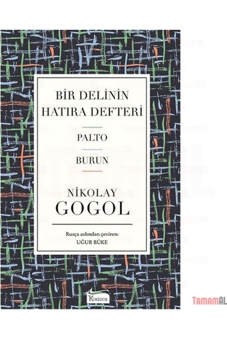 Bir Delinin Hatıra Defteri Lüx Bez Ciltli Sert Kapak Dünya Klasik