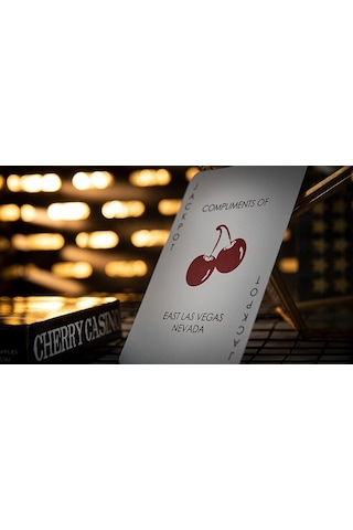 Bicycle Cherry Casino Monte Carlo Black And Gold Premium Oyun Kağıdı İskambil Kartları Destesi